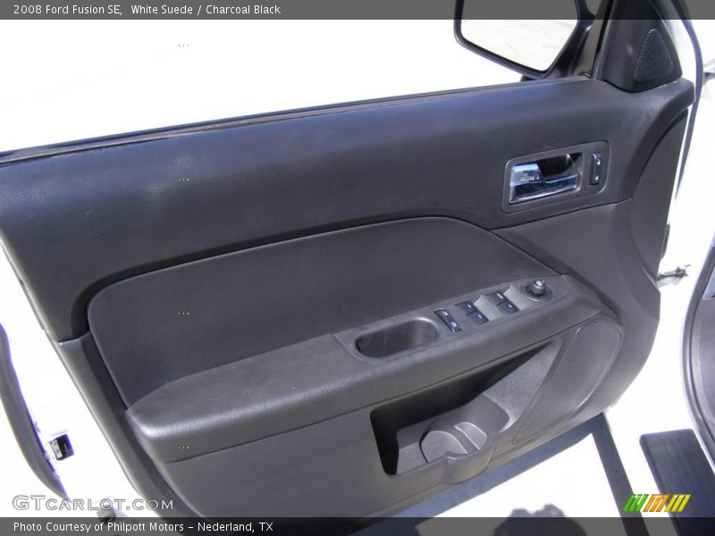 White Suede / Charcoal Black 2008 Ford Fusion SE