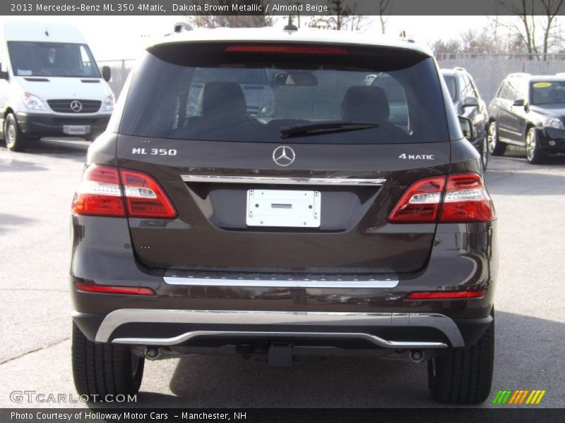 Dakota Brown Metallic / Almond Beige 2013 Mercedes-Benz ML 350 4Matic