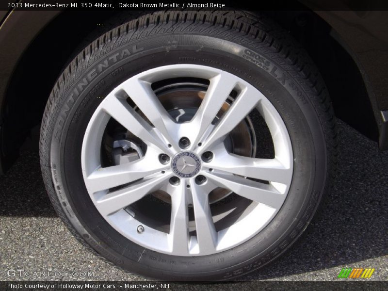 Dakota Brown Metallic / Almond Beige 2013 Mercedes-Benz ML 350 4Matic