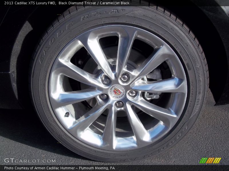 Black Diamond Tricoat / Caramel/Jet Black 2013 Cadillac XTS Luxury FWD