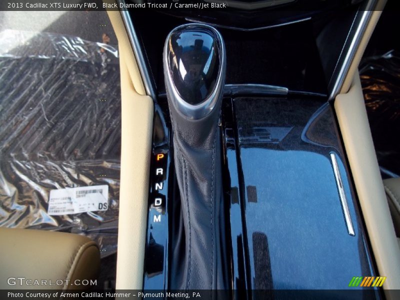 Black Diamond Tricoat / Caramel/Jet Black 2013 Cadillac XTS Luxury FWD