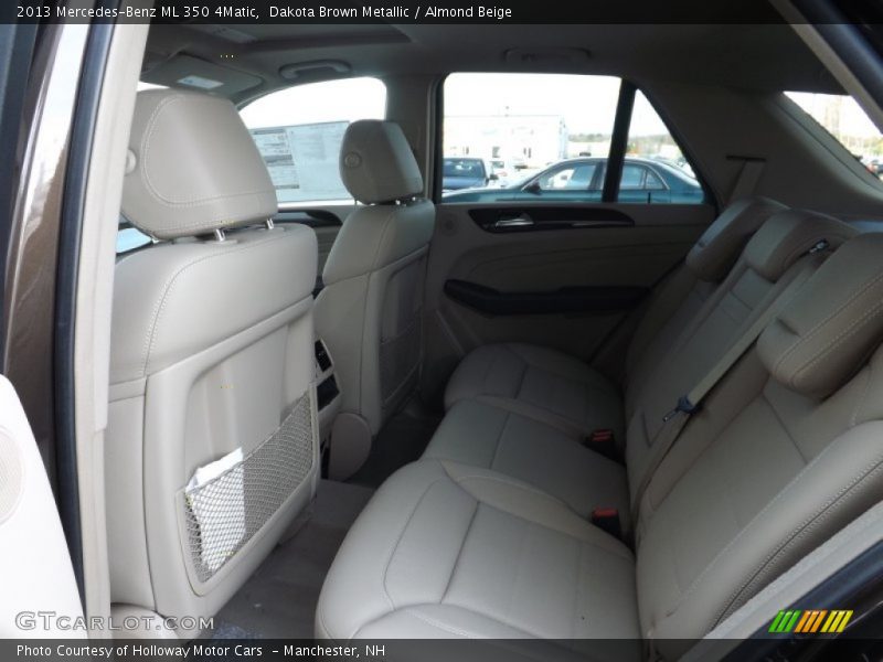 Dakota Brown Metallic / Almond Beige 2013 Mercedes-Benz ML 350 4Matic