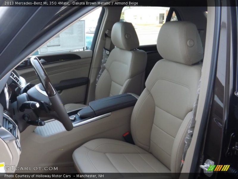 Dakota Brown Metallic / Almond Beige 2013 Mercedes-Benz ML 350 4Matic