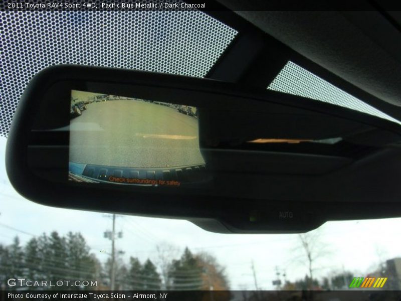 Pacific Blue Metallic / Dark Charcoal 2011 Toyota RAV4 Sport 4WD
