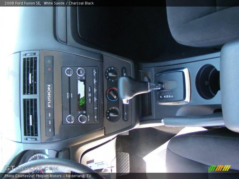 White Suede / Charcoal Black 2008 Ford Fusion SE
