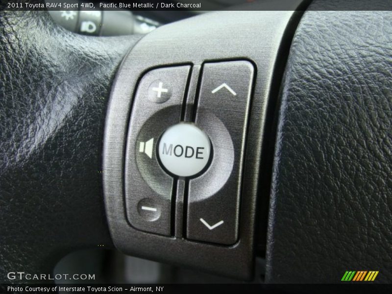 Pacific Blue Metallic / Dark Charcoal 2011 Toyota RAV4 Sport 4WD
