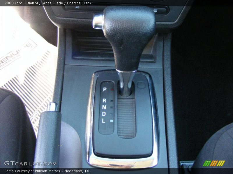 White Suede / Charcoal Black 2008 Ford Fusion SE