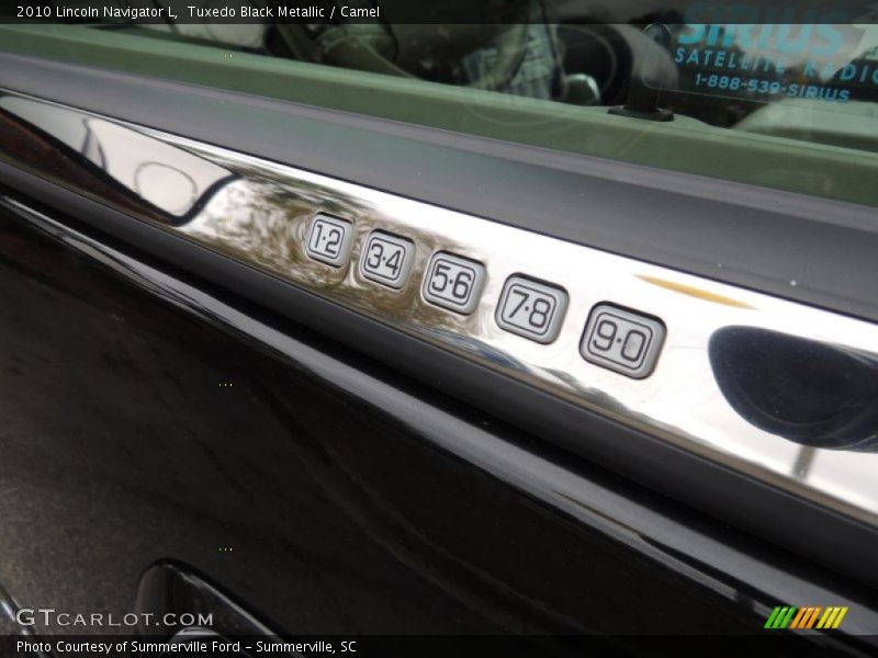 Tuxedo Black Metallic / Camel 2010 Lincoln Navigator L