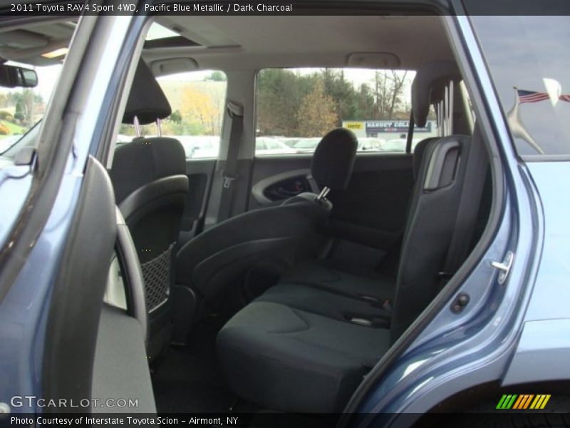 Pacific Blue Metallic / Dark Charcoal 2011 Toyota RAV4 Sport 4WD