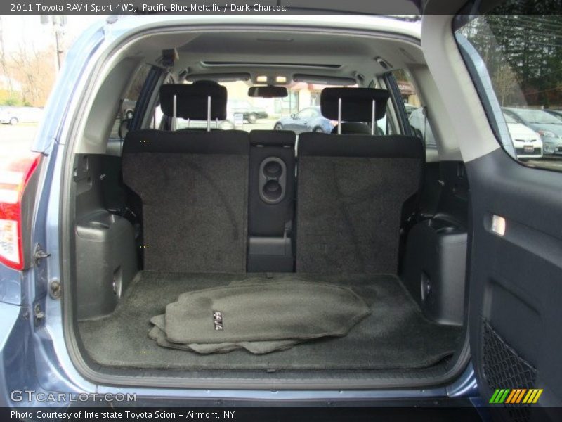 Pacific Blue Metallic / Dark Charcoal 2011 Toyota RAV4 Sport 4WD