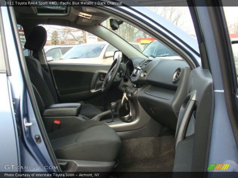 Pacific Blue Metallic / Dark Charcoal 2011 Toyota RAV4 Sport 4WD