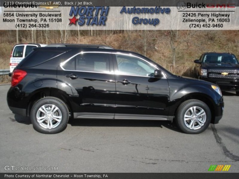 Black / Jet Black 2013 Chevrolet Equinox LT AWD
