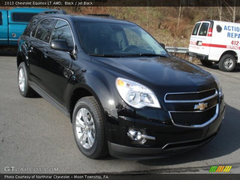 Black / Jet Black 2013 Chevrolet Equinox LT AWD