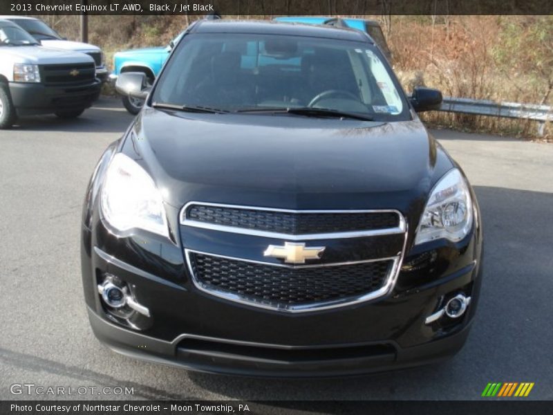 Black / Jet Black 2013 Chevrolet Equinox LT AWD
