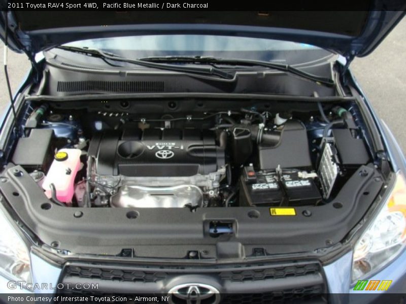 Pacific Blue Metallic / Dark Charcoal 2011 Toyota RAV4 Sport 4WD