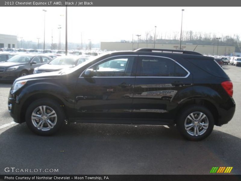 Black / Jet Black 2013 Chevrolet Equinox LT AWD