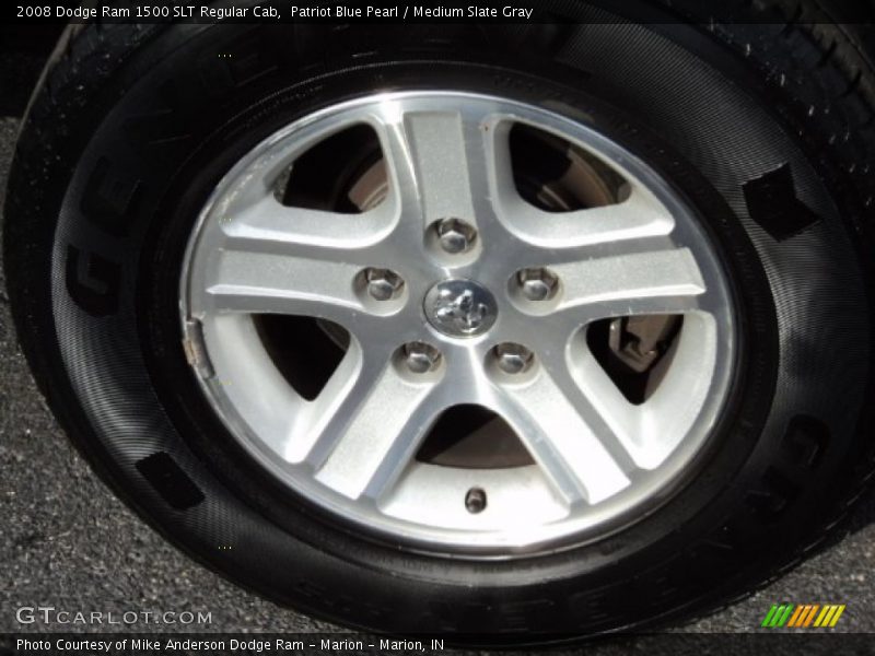 Patriot Blue Pearl / Medium Slate Gray 2008 Dodge Ram 1500 SLT Regular Cab