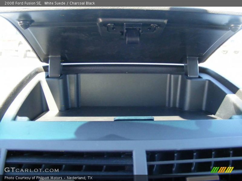 White Suede / Charcoal Black 2008 Ford Fusion SE