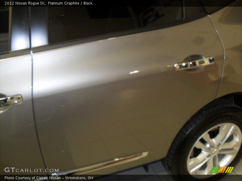 Platinum Graphite / Black 2012 Nissan Rogue SV