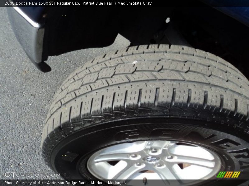 Patriot Blue Pearl / Medium Slate Gray 2008 Dodge Ram 1500 SLT Regular Cab