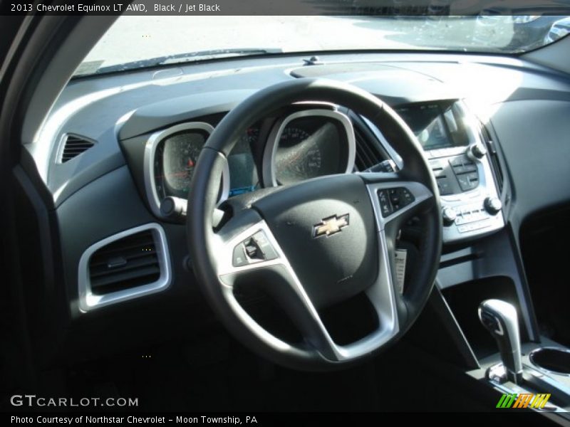 Black / Jet Black 2013 Chevrolet Equinox LT AWD