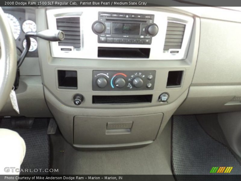 Patriot Blue Pearl / Medium Slate Gray 2008 Dodge Ram 1500 SLT Regular Cab