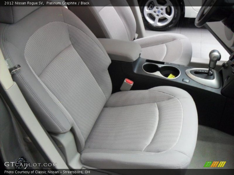 Platinum Graphite / Black 2012 Nissan Rogue SV