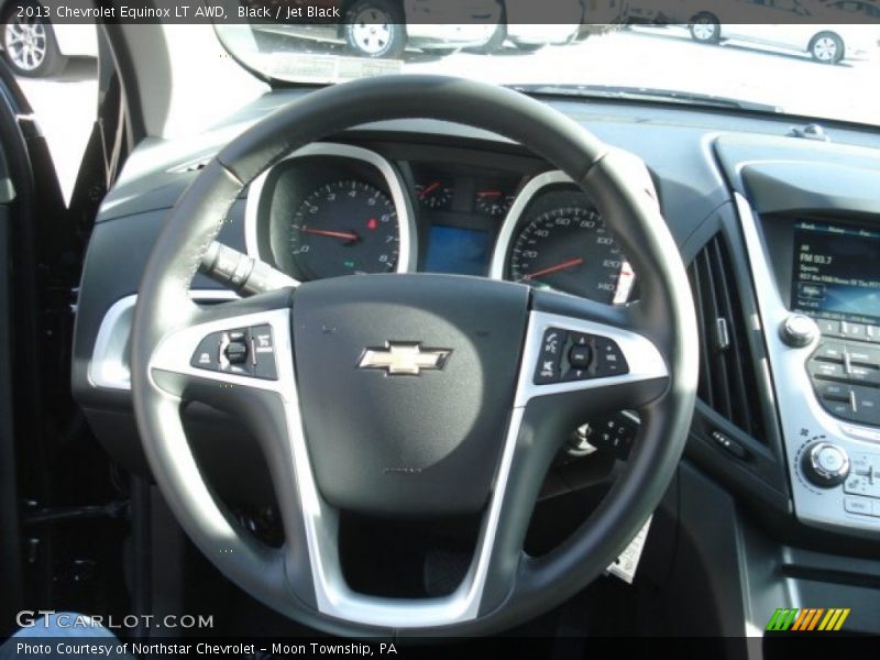 Black / Jet Black 2013 Chevrolet Equinox LT AWD