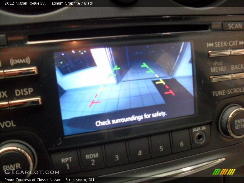 Platinum Graphite / Black 2012 Nissan Rogue SV