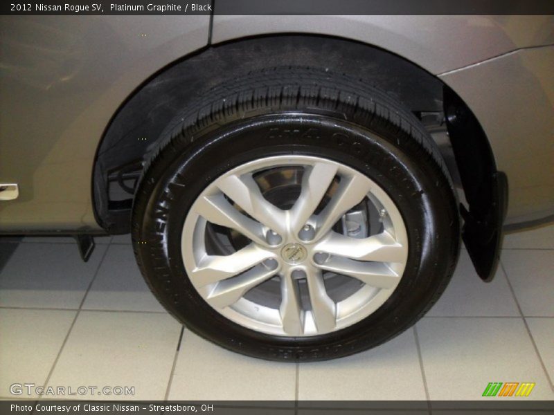 Platinum Graphite / Black 2012 Nissan Rogue SV