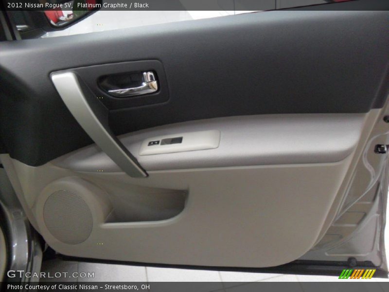 Platinum Graphite / Black 2012 Nissan Rogue SV