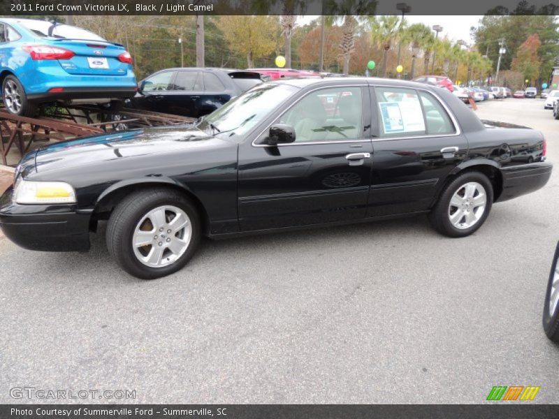 Black / Light Camel 2011 Ford Crown Victoria LX