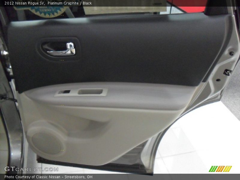Platinum Graphite / Black 2012 Nissan Rogue SV