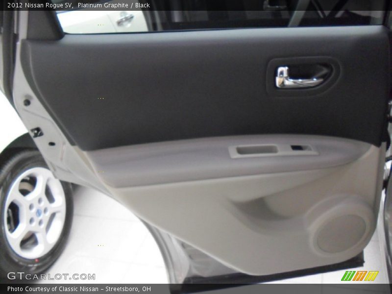 Platinum Graphite / Black 2012 Nissan Rogue SV