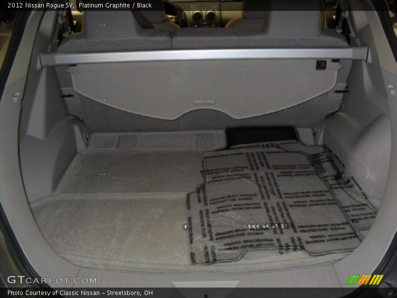 Platinum Graphite / Black 2012 Nissan Rogue SV