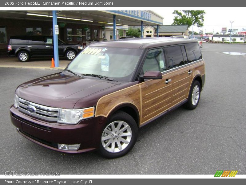 Cinnamon Metallic / Medium Light Stone 2009 Ford Flex SEL