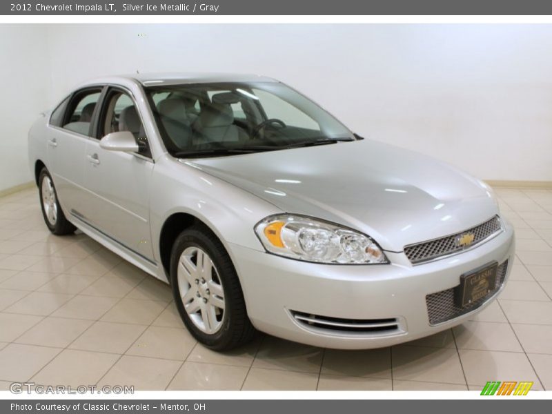 Silver Ice Metallic / Gray 2012 Chevrolet Impala LT