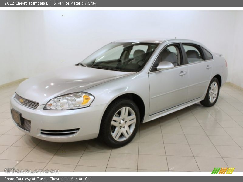 Silver Ice Metallic / Gray 2012 Chevrolet Impala LT