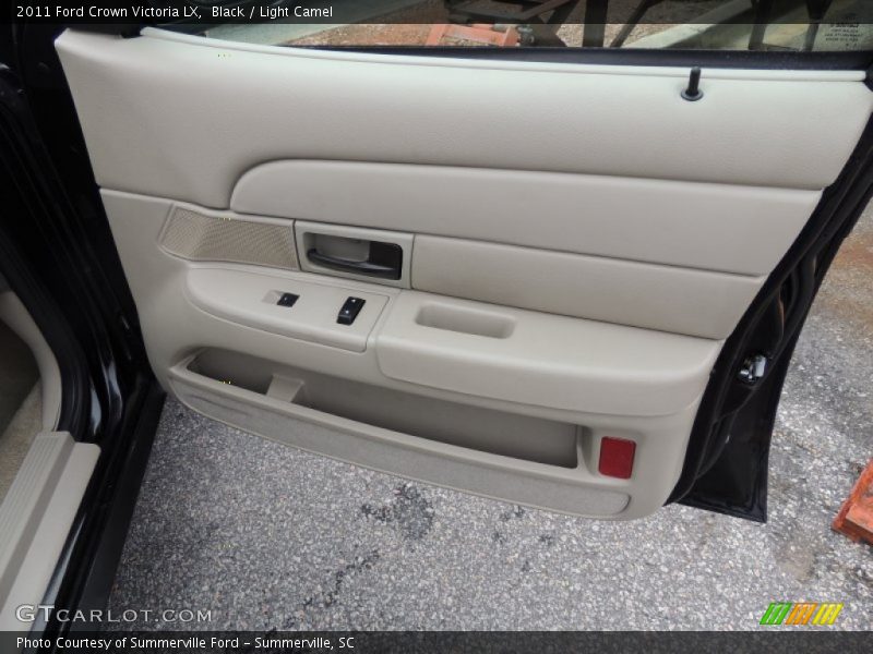 Black / Light Camel 2011 Ford Crown Victoria LX