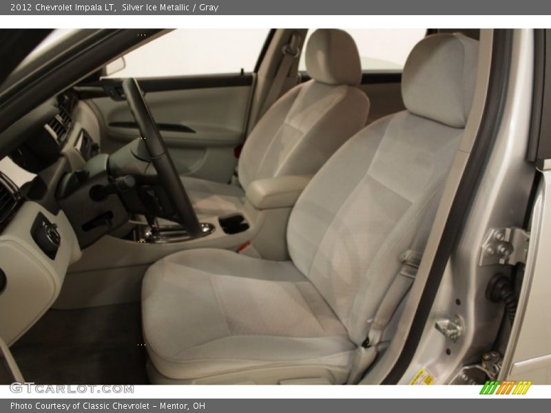 Silver Ice Metallic / Gray 2012 Chevrolet Impala LT