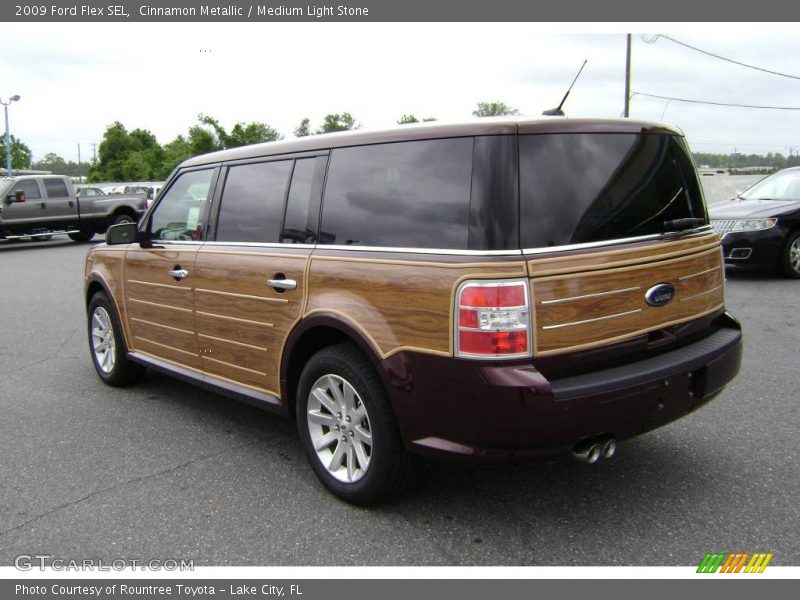 Cinnamon Metallic / Medium Light Stone 2009 Ford Flex SEL