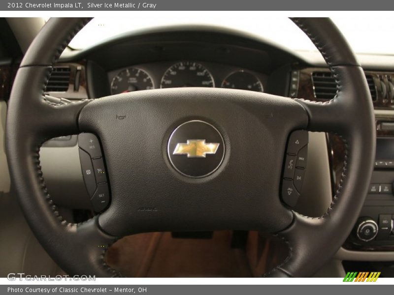 Silver Ice Metallic / Gray 2012 Chevrolet Impala LT