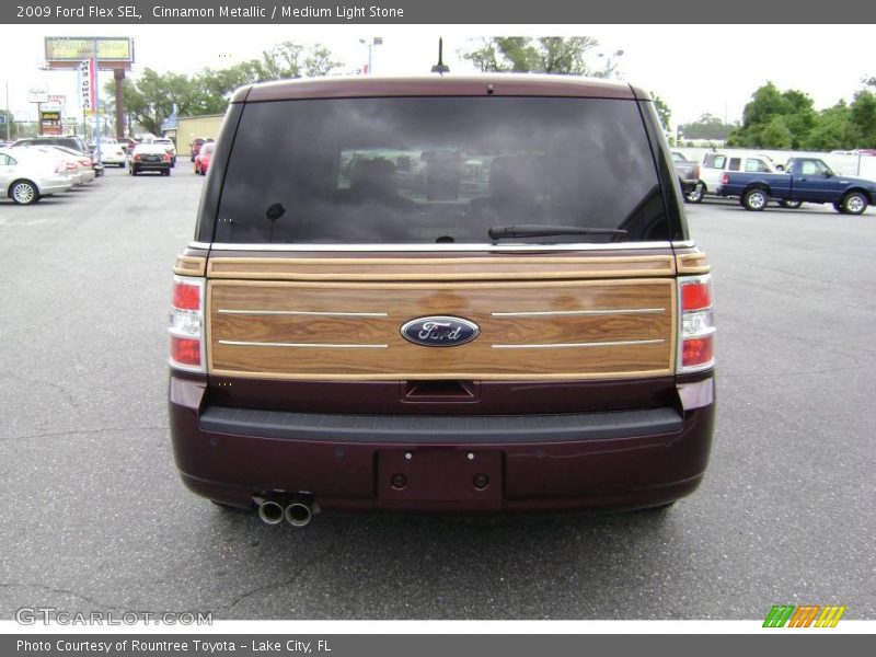 Cinnamon Metallic / Medium Light Stone 2009 Ford Flex SEL