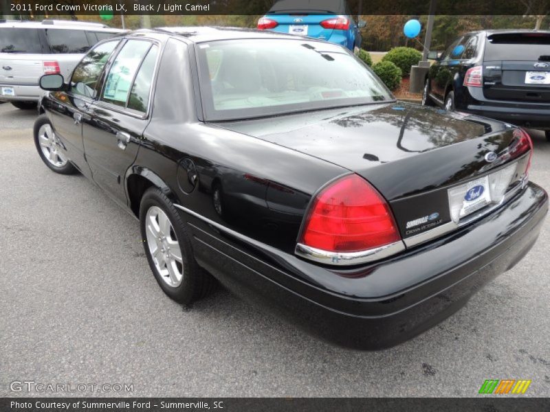 Black / Light Camel 2011 Ford Crown Victoria LX