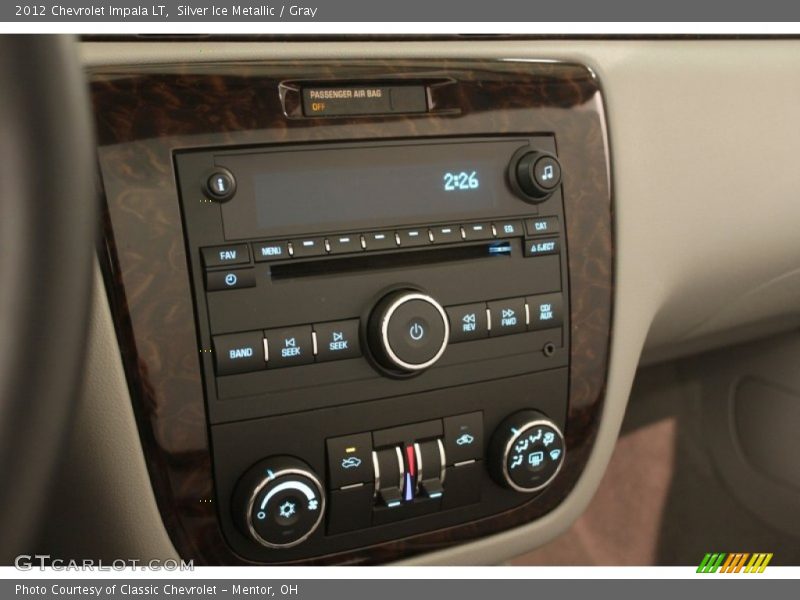 Silver Ice Metallic / Gray 2012 Chevrolet Impala LT