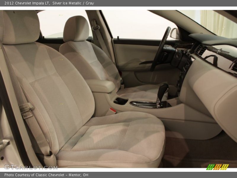 Silver Ice Metallic / Gray 2012 Chevrolet Impala LT