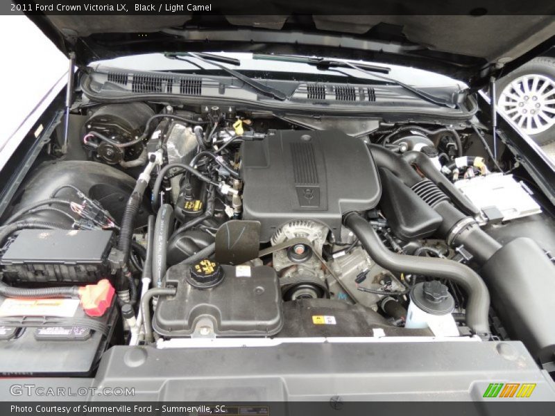 Black / Light Camel 2011 Ford Crown Victoria LX