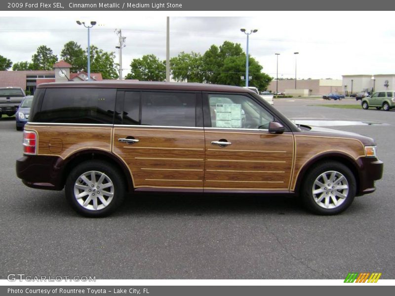 Cinnamon Metallic / Medium Light Stone 2009 Ford Flex SEL