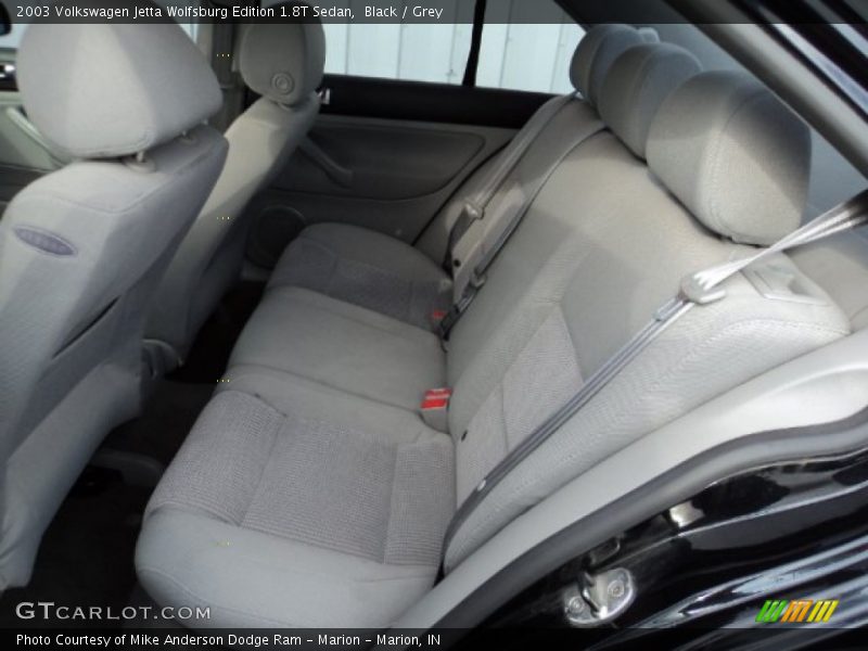 Black / Grey 2003 Volkswagen Jetta Wolfsburg Edition 1.8T Sedan