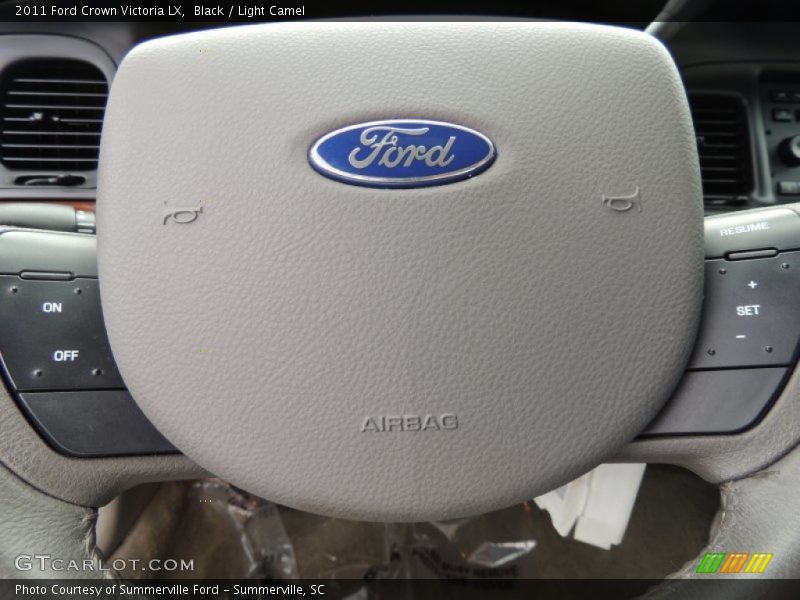 Black / Light Camel 2011 Ford Crown Victoria LX